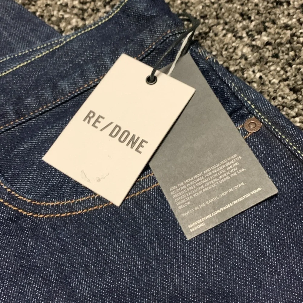 RE/DONE 60’s Dark Wash 36